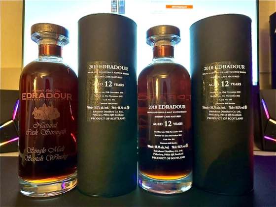 Edradour 12 Cask Strength Ibisco Decanter