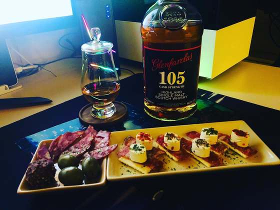 Glenfarclas 105 1L & Balvenie 12