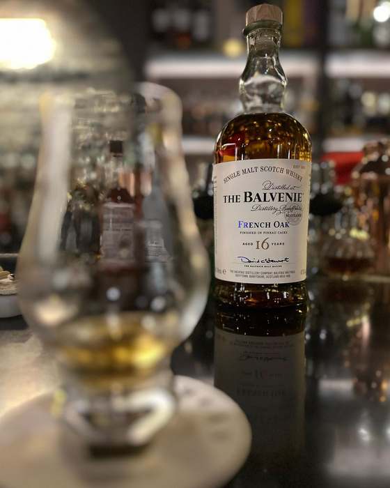 Balvenie 16 French Oak — At the Bar
