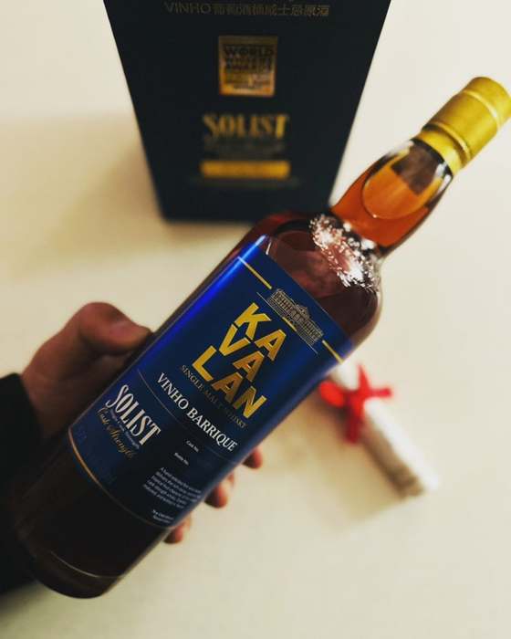 Kavalan Solist Vinho Barrique Cask Strength