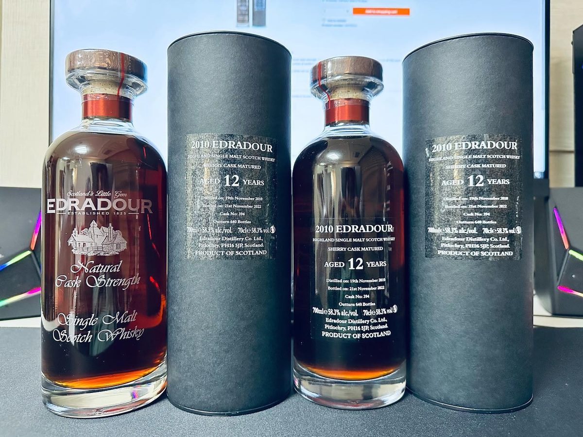 Edradour 12 Cask Strength (Cask 394)
